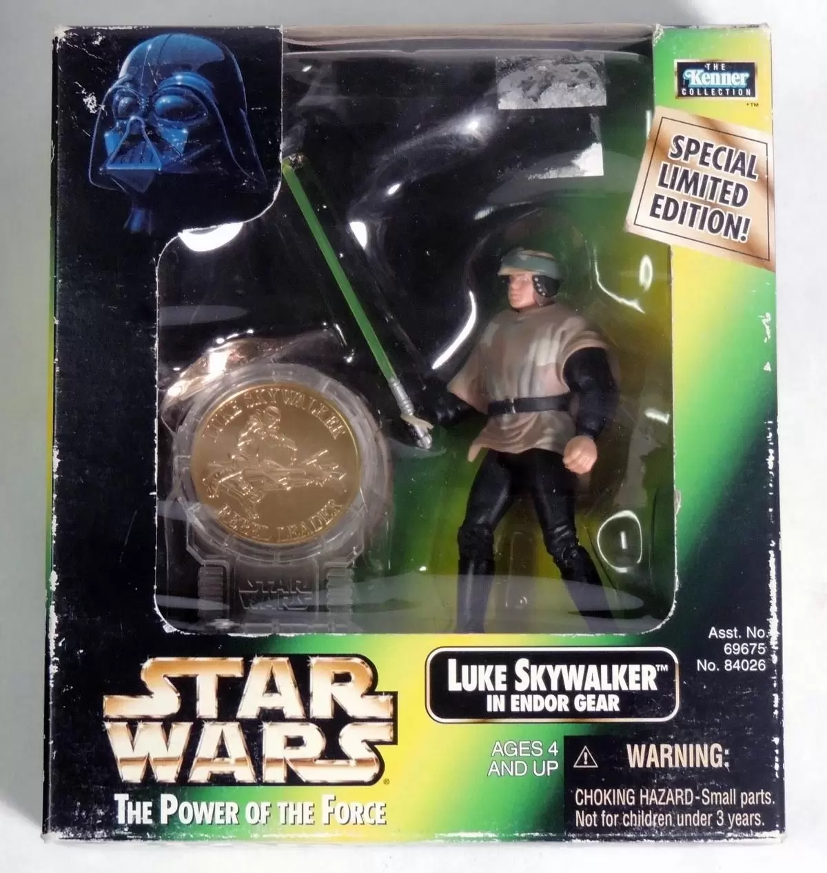 1998 Star Wars The Power Of The Force Luke Skywalker In Endor Gear Special New 