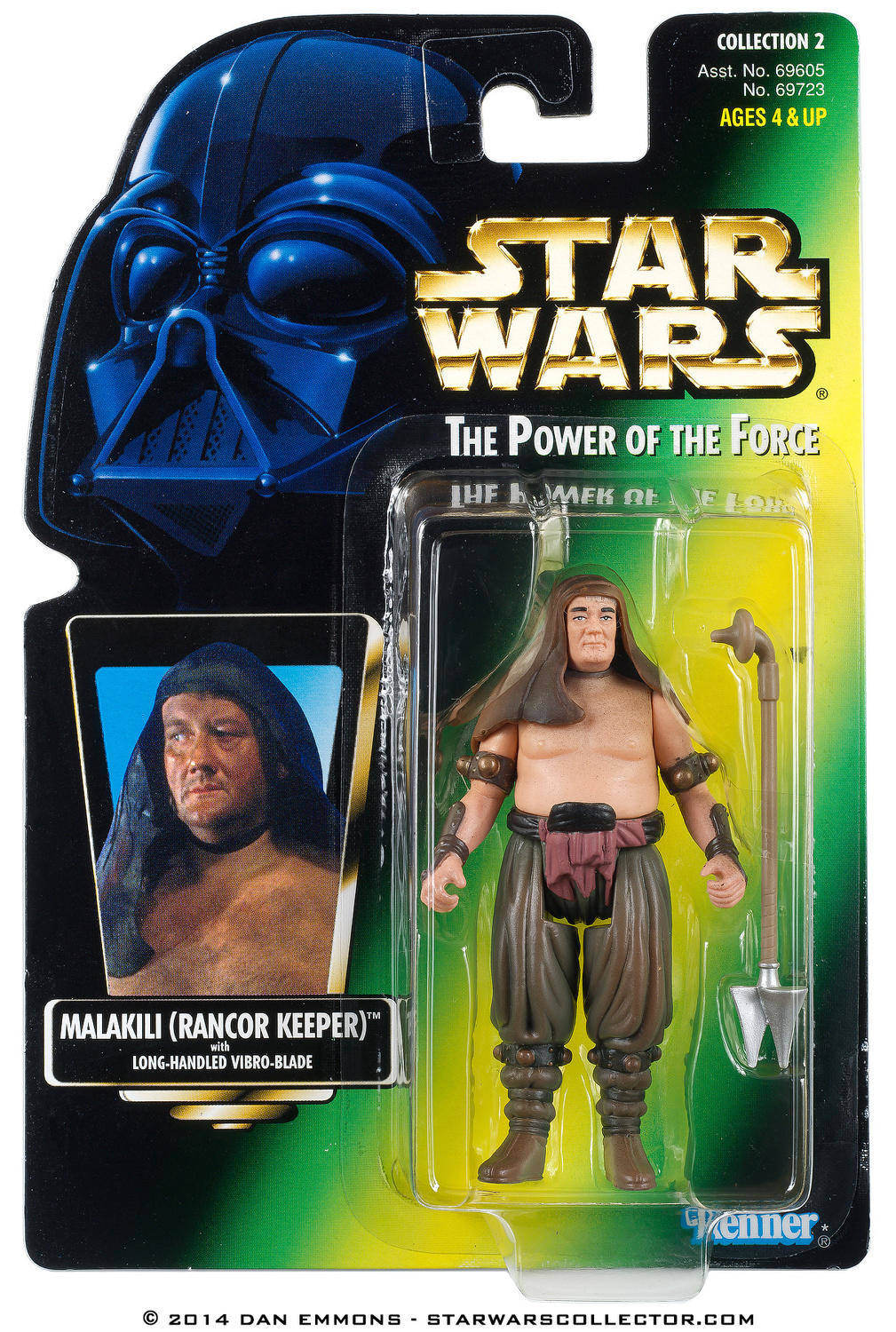 Kenner Star Wars Power Of The Force Malakili Rancor Keeper Action Figure for sale online
