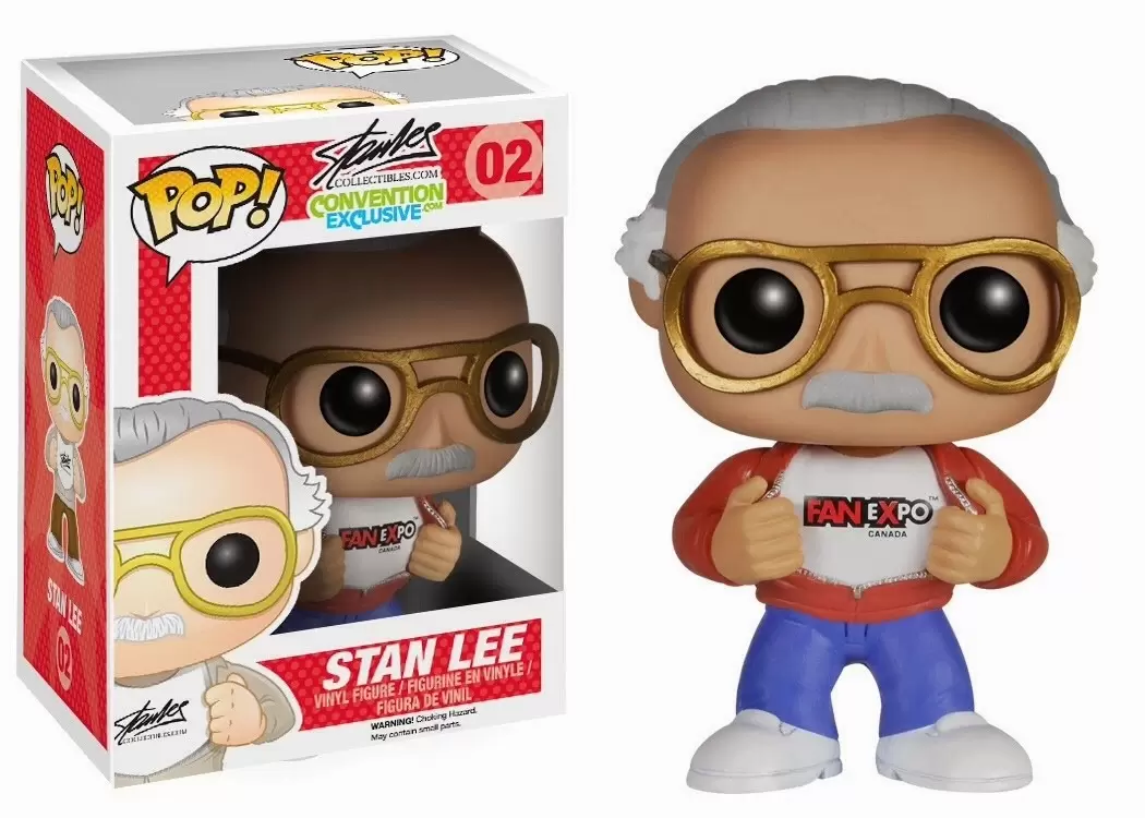 POP! Stan Lee - Stan Lee Fan Expo White Shoes