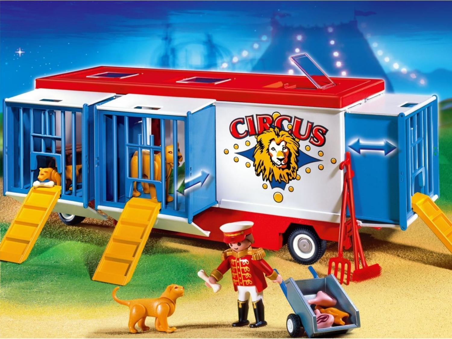 playmobil cirque camion