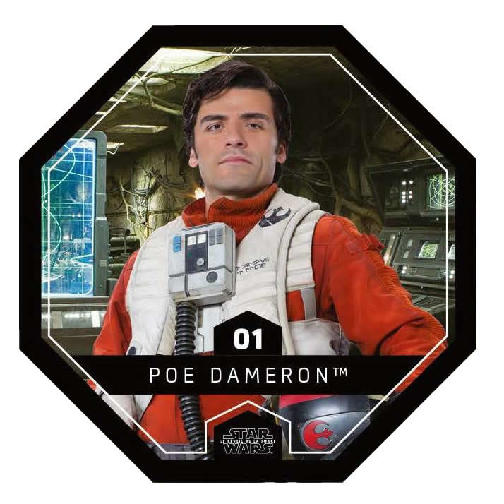 Poe Dameron Carte 01 Leclerc Cosmic Shell 2016 Rogue One
