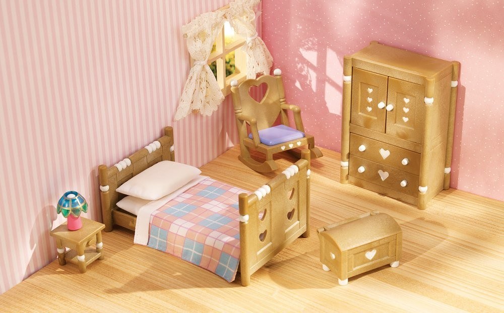 Country Bedroom Furniture Set - Calico Critters (USA, Canada) CC2125