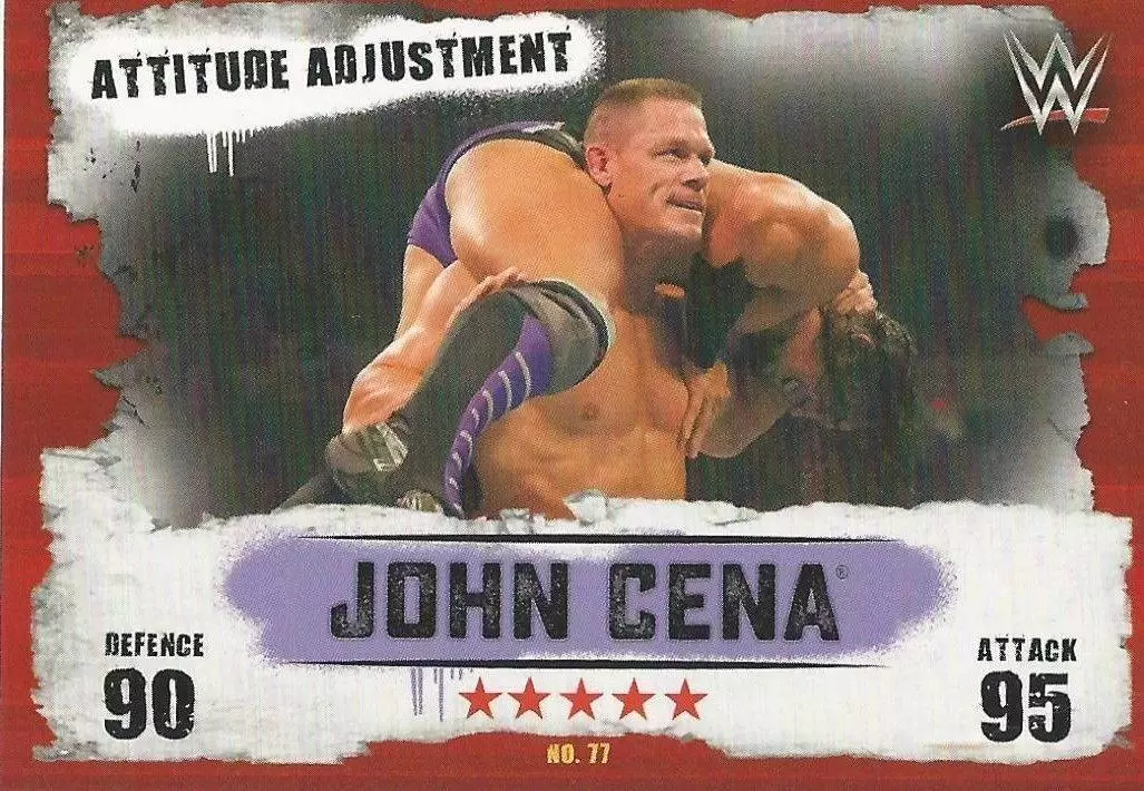 Slam Attax Takeover 2016 - John Cena - Attitude Adjustment