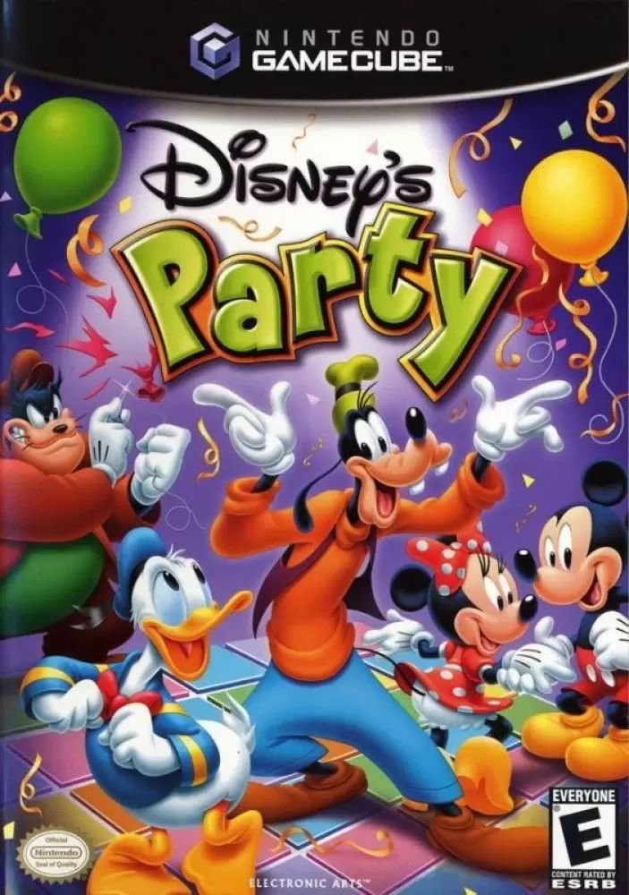 Nintendo Gamecube Games - Disney\'s Party