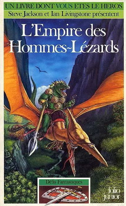Un livre dont vous êtes le héros - L\'Empire des Hommes-Lézards