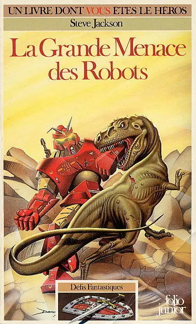 Un livre dont vous êtes le héros - La Grande Menace des Robots