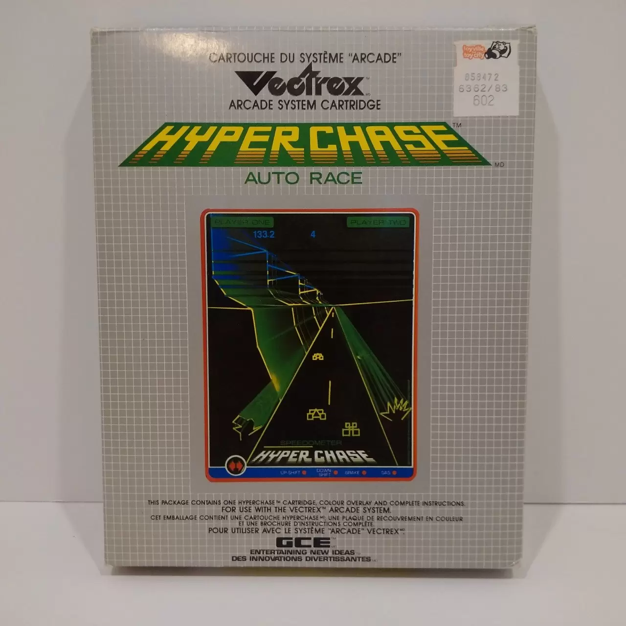 Vectrex - Hyperchase Auto Race