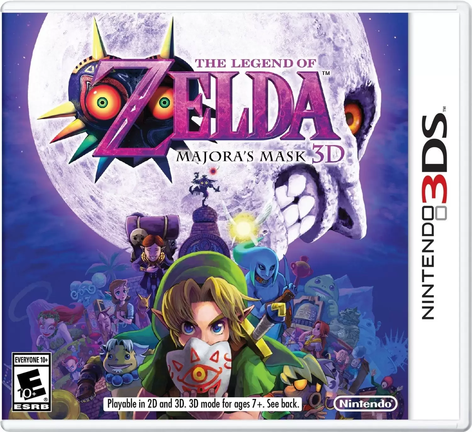 Jeux Nintendo 2DS / 3DS - The Legend of Zelda: Majora\'s Mask 3D