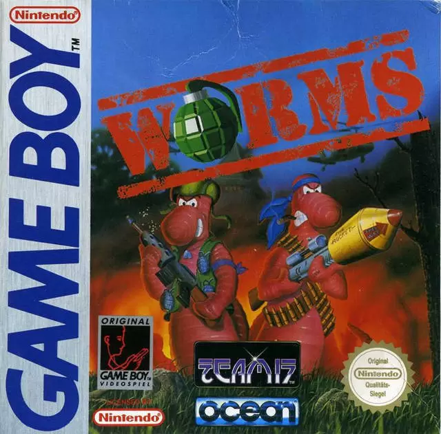 Jeux Game Boy - Worms