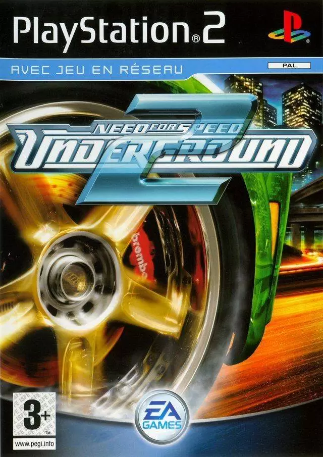 Jeux PS2 - Need for Speed: Underground 2