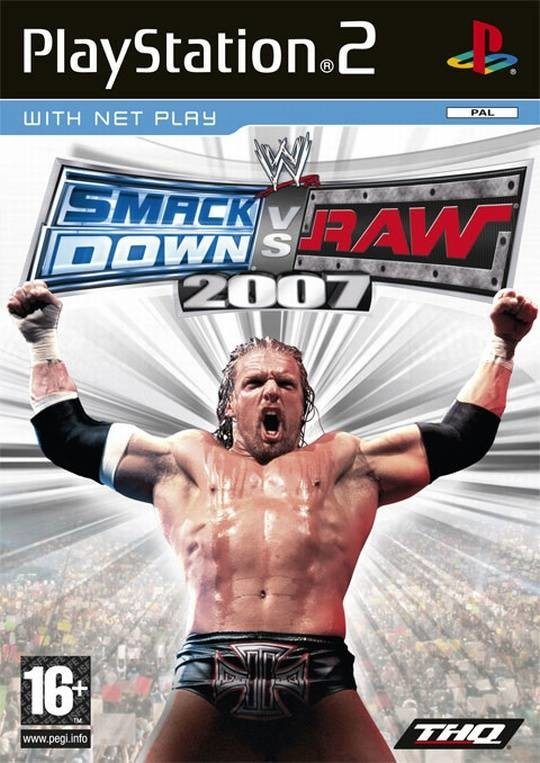 Wwe Smackdown Vs Raw 2007 Playstation 2 Ps2 Game