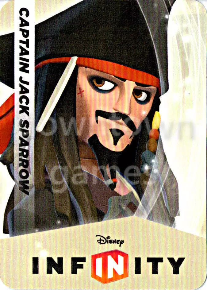 Cartes Disney Infinity 1.0 - Capitain Jack Sparrow Infinity