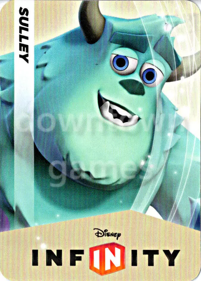 Disney Infinity 1.0 Cards - Sulley Infinity