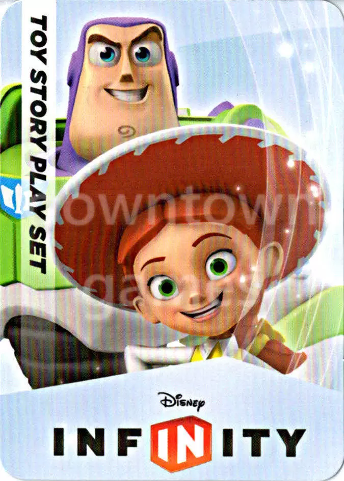 Disney Infinity 1.0 Cards - Toys Story play Set