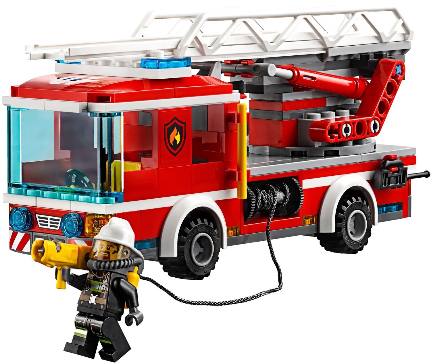 lego city fire ladder truck 60107