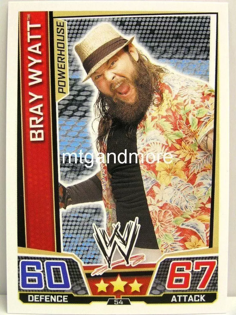 WWE Slam Attax Superstars Trading Cards - Bray Wyatt
