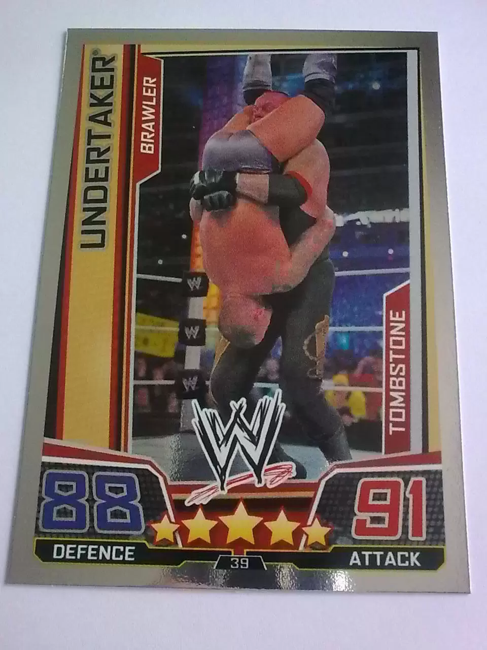 WWE Slam Attax Superstars Trading Cards - Undertaker - Tombstone