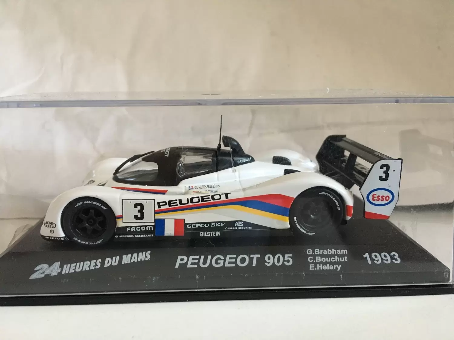 24h du mans Echelle 1/43 - Peugeot 905  - Le Mans