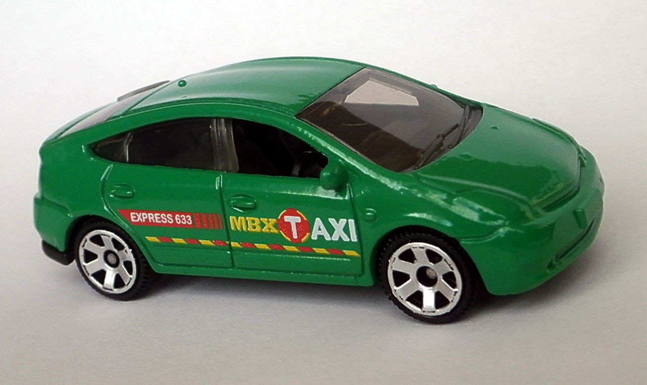 2010-2011 08 RED Toyota Prius Hot Wheels Yellow London Taxi Toyota prius, T...