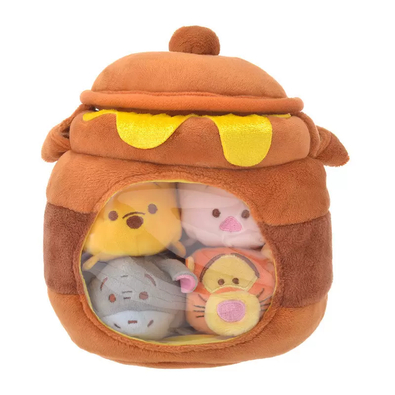 Tsum Tsum Plush Bag And Box Sets - Honey Day Winnie the Pooh Tsum Tsum Set 2017