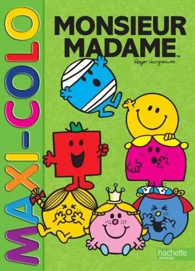 Autres livres et objets Monsieur Madame - Monsieur Madame - Maxi colo