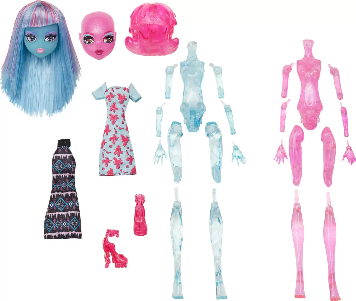 Monster High - Starter Pack Ice & Blob Girl - Create-A-Monster