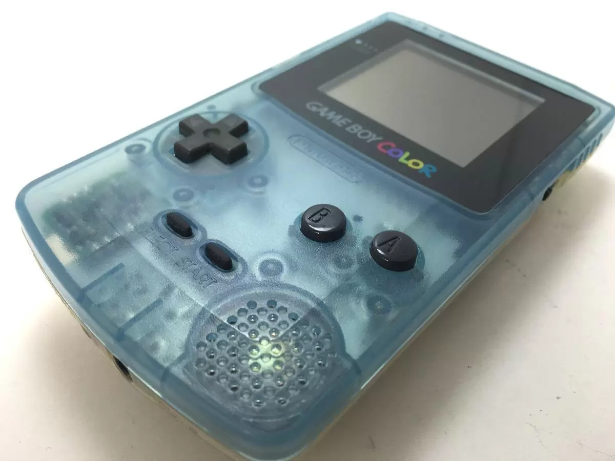 Game Boy Color - Game Boy Color Lawson - Aqua Blue & Milky White