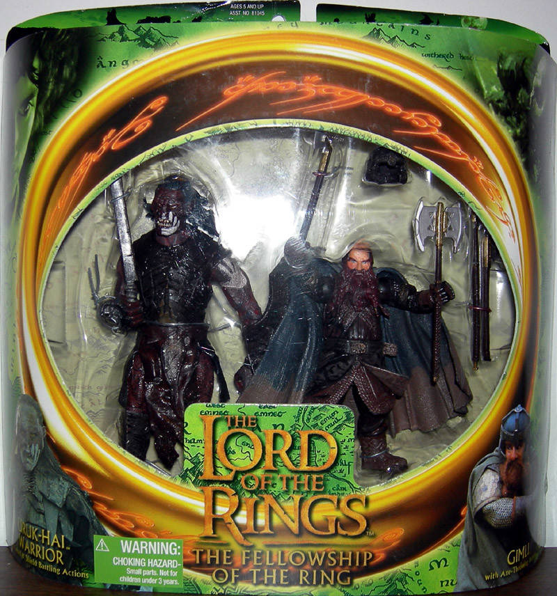 TOYBIZ Toy Biz The Lord of the Rings The Return of the King Series 3 Gimli Action Figure Coronation Attire