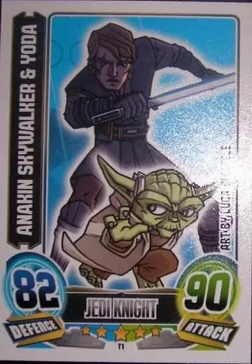 Yoda #004 Force Attax Serie 2 