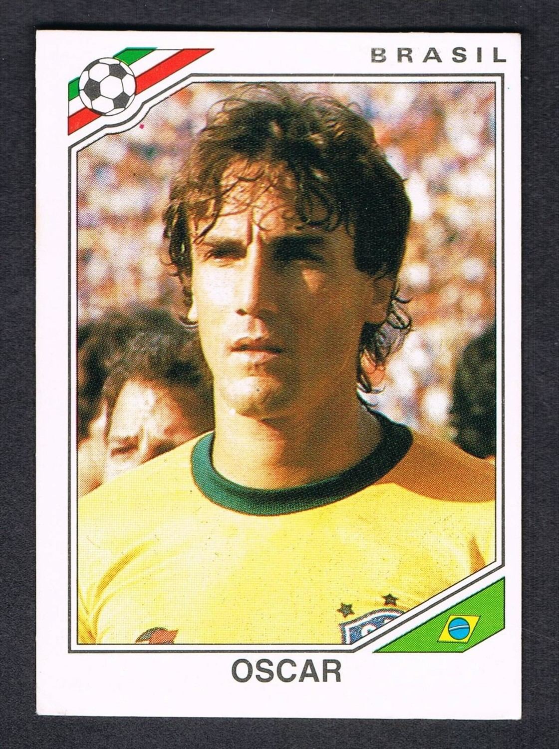 Jose Oscar Bernardi - Brésil - Mexico 86 World Cup sticker 244