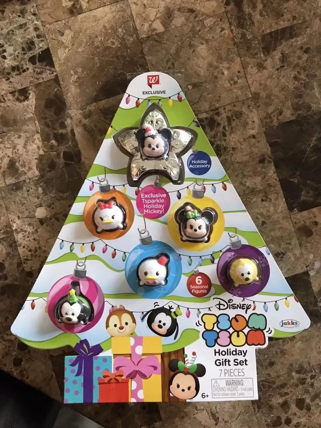 Tsum Tsum Jakks Pacific Exclusive And Sets - Holiday Gift Set 7 Pieces