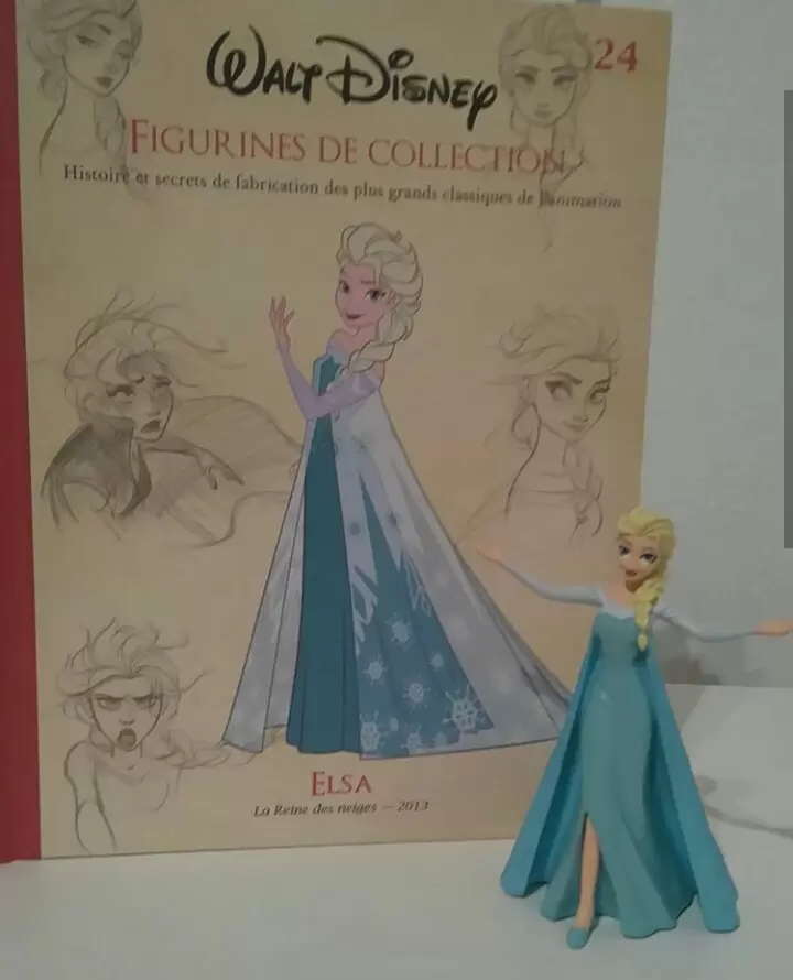 Figurine Disney ( Hachette ) - La reine des Neiges - Elsa