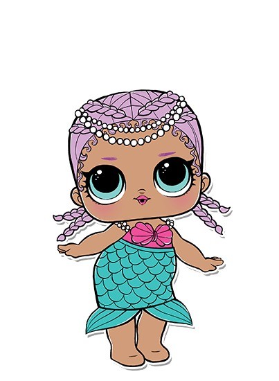 LOL Surprise Dolls Series 1 MERBABY Original Mermaid COLOR CHANGER