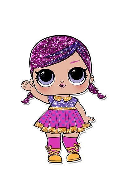 lol surprise rocker glitter