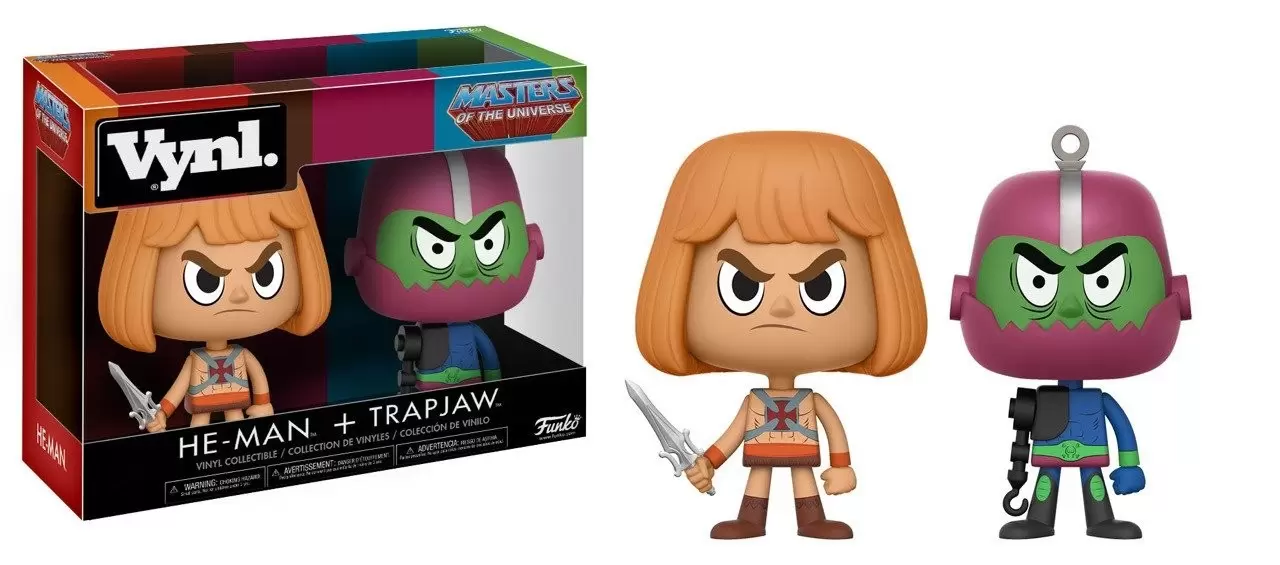 Funko Vynl. - Masters of The Universe - He-Man + Trapjaw