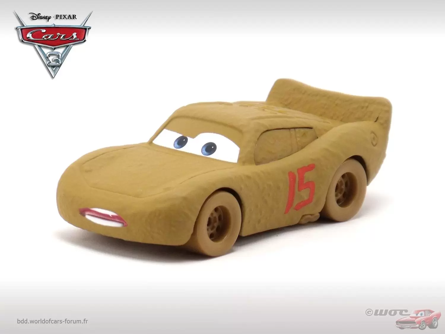 Cars 3 - Lightning McQueen as Chester Whipplefilter & Circuit Thunder Hollow