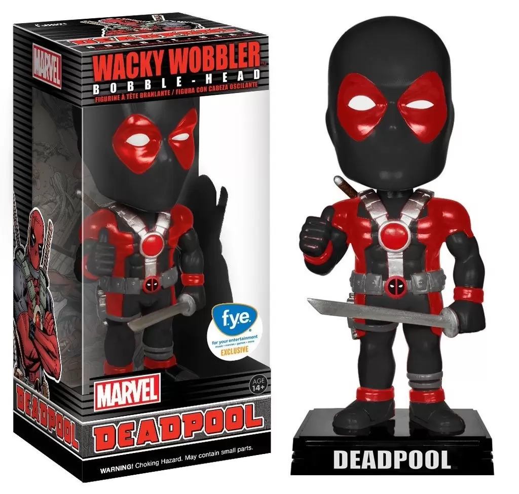 Wacky Wobbler Marvel - Deadpool Inverse