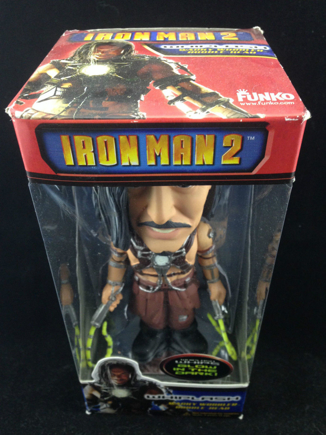 Iron Man 2 Whiplash Chase Wacky Wobbler Marvel Action Figure