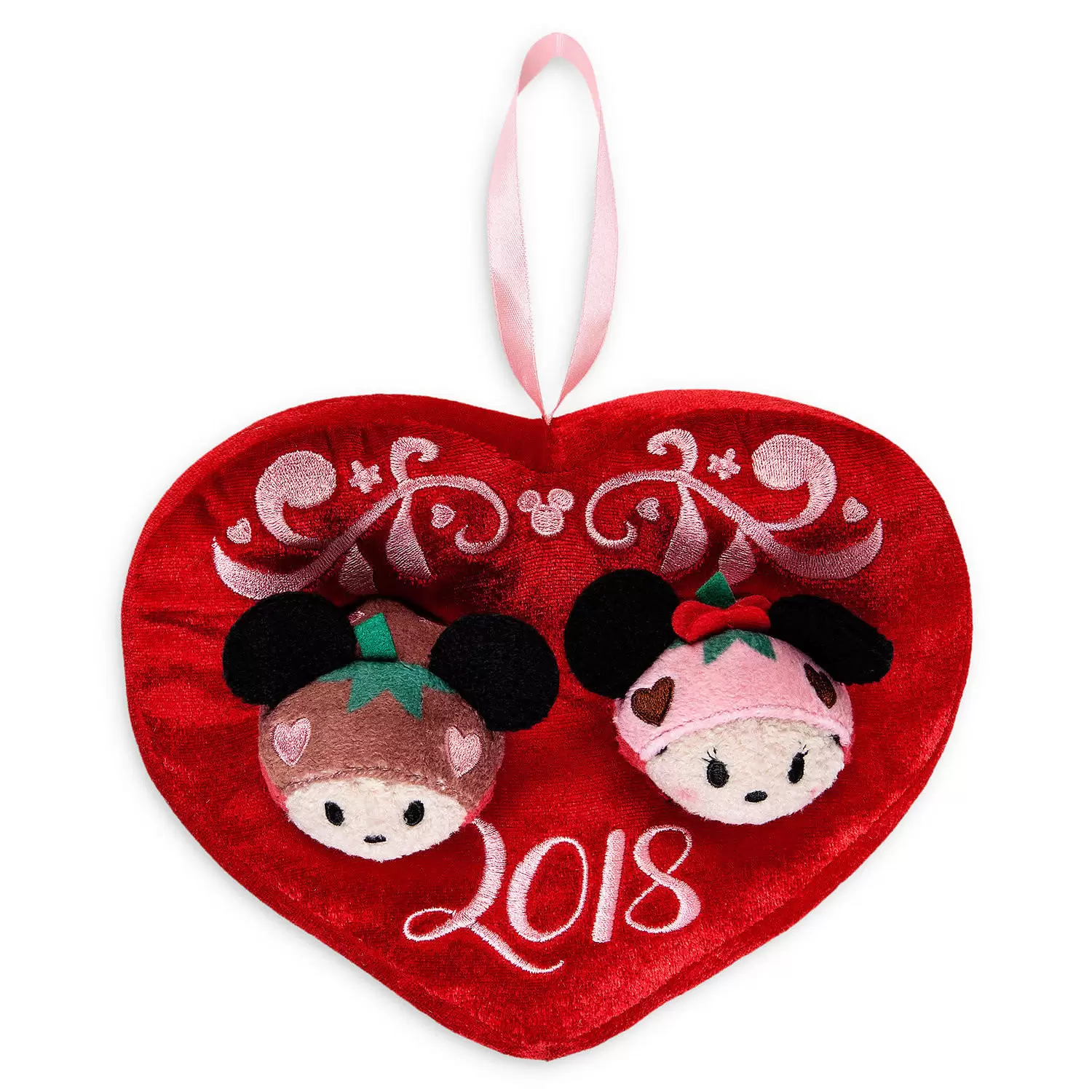 Tsum Tsum Plush Bag And Box Sets - Minnie & Mickey Valentine\'s Set 2018