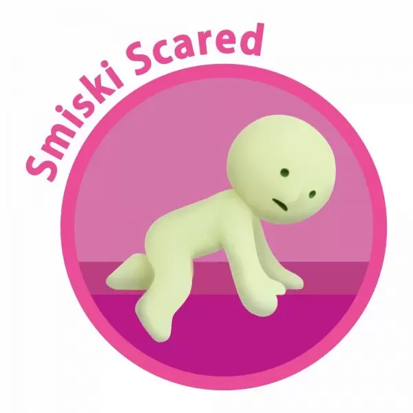 Smiski Série 4 - Smiski Scared