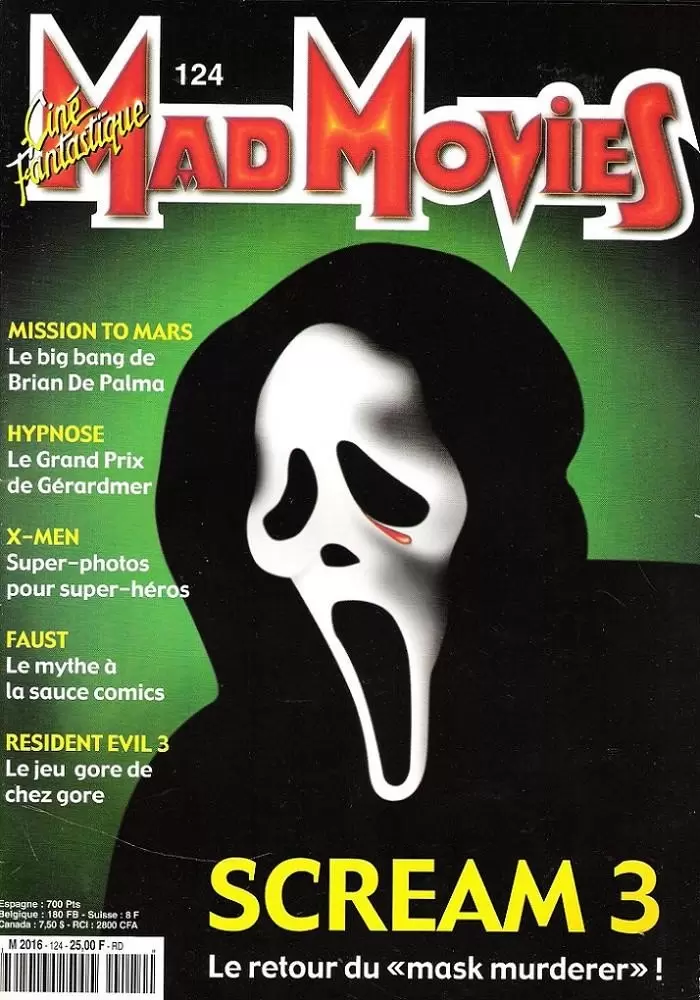 Mad Movies - Mad Movies n° 124