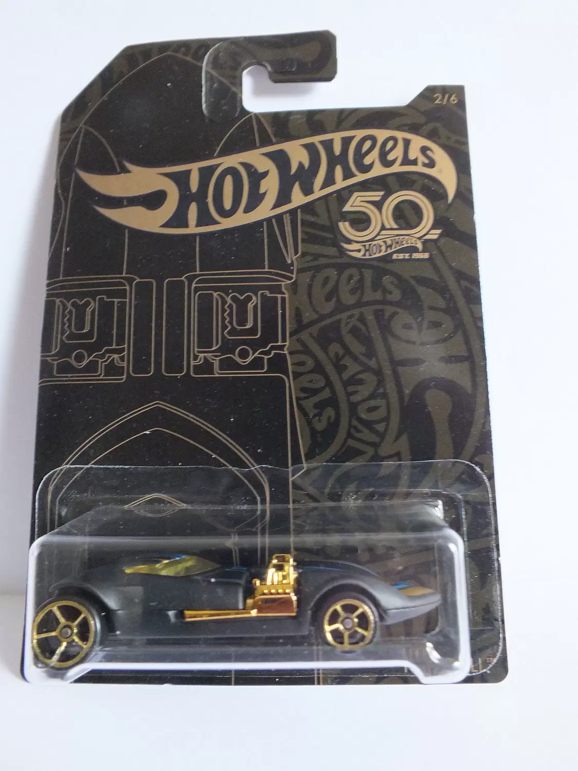 Hot Wheels Classiques - 2/6 Twin Mill Black and Gold