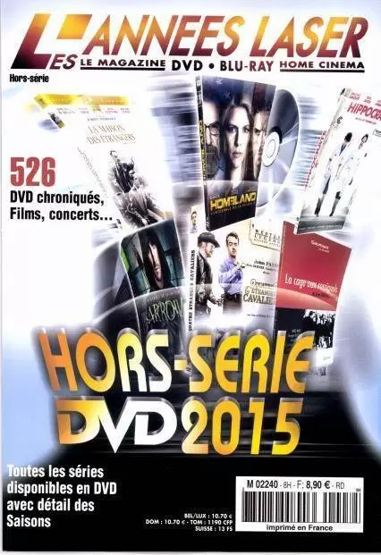 Les Années Laser - Hors-Série DVD 2015