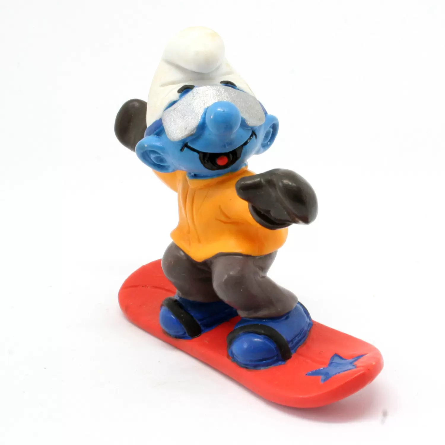 Smurfs figures Schleich - Snowboard