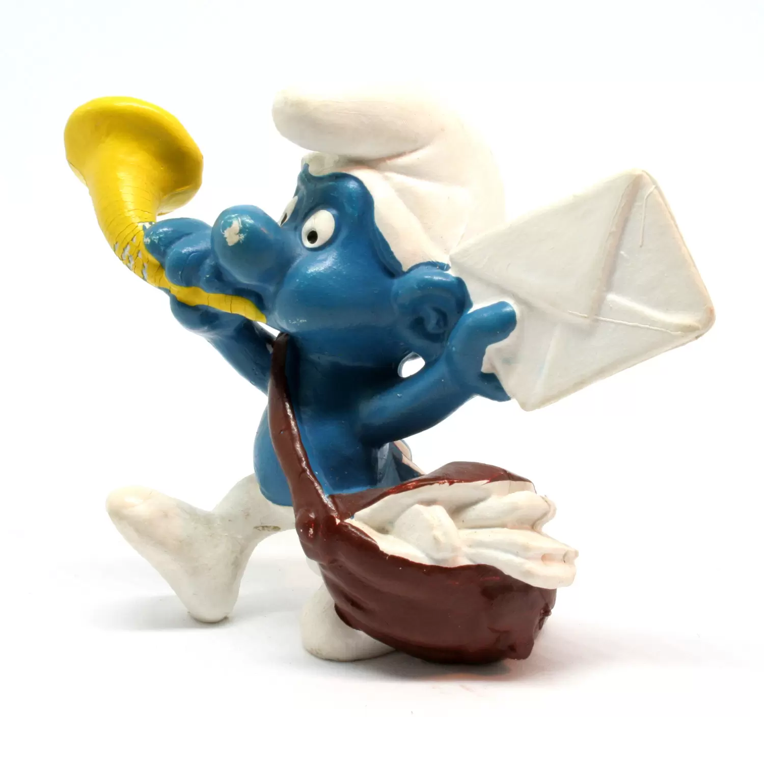 Smurfs figures Schleich - Postman (empty card)