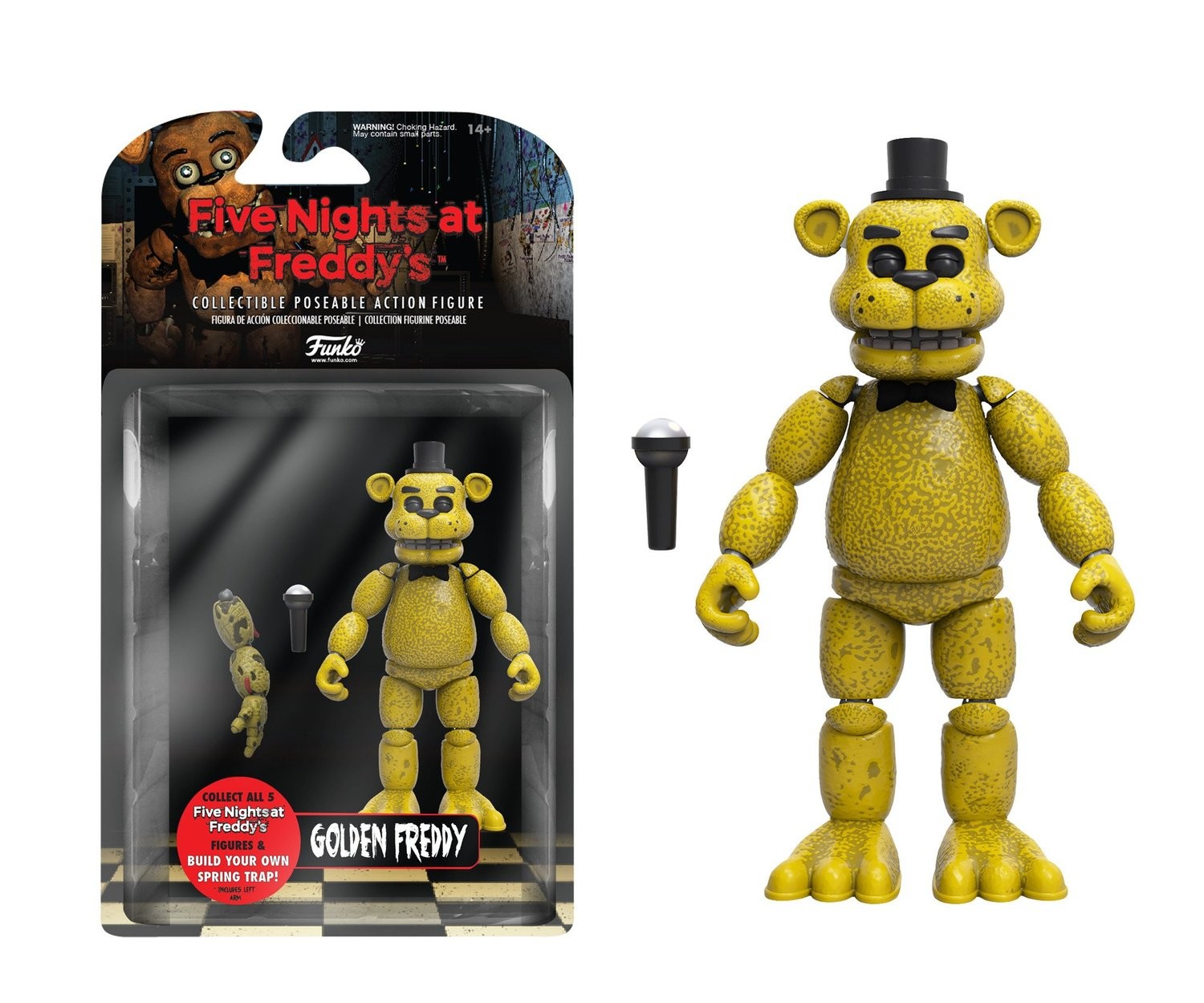 Five Nights At Freddy S Golden Freddy Five Nights At Freddy S Action Figure