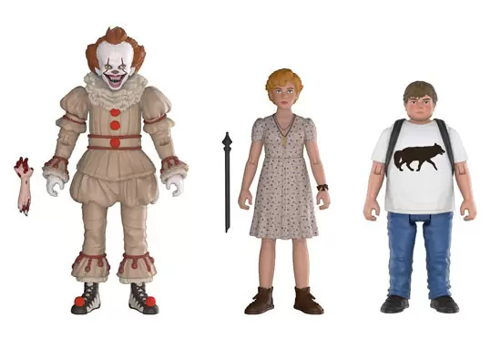 Movies - It- Pennywise, Beverly and Ben 3 Pack