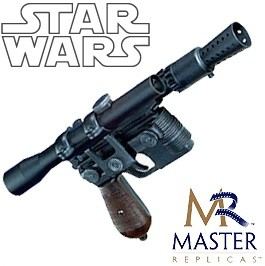 master replicas han solo blaster elite edition