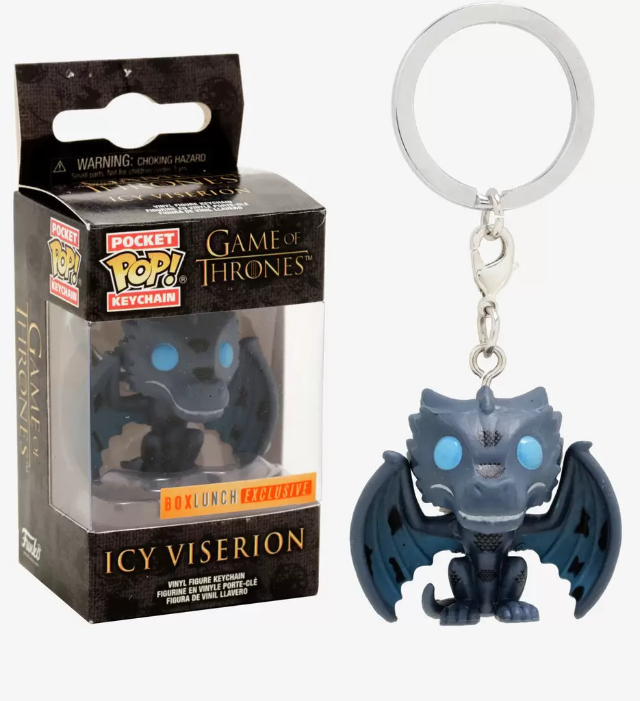 Game Of Thrones - POP! Keychain - Game of Thrones - Icy Viserion