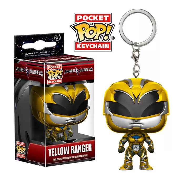 Power Rangers - POP! Keychain - Power Rangers - Yellow Ranger
